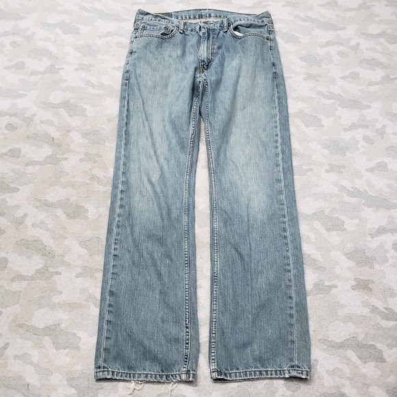Levi's 559 Jeans Mens 33x34 Blue Relaxed Straight Pockets Denim Medium Wash - Picture 1 of 9